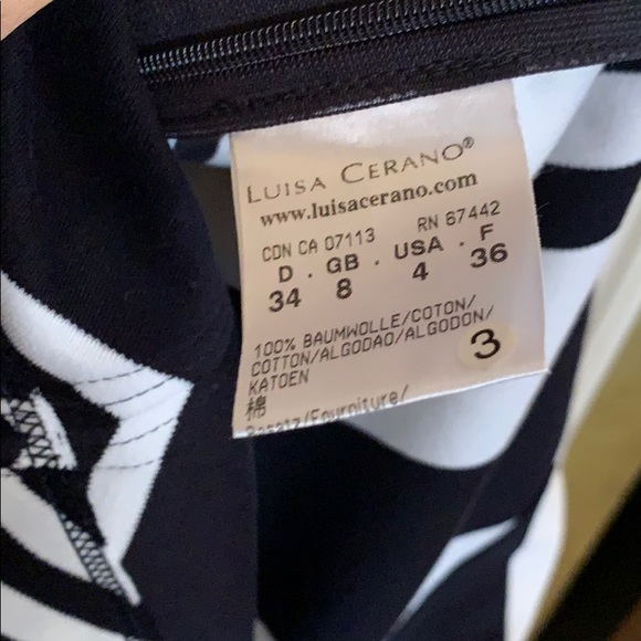 Luisa Cerano Neiman Marcus midi dress 4 - Picture 6 of 6